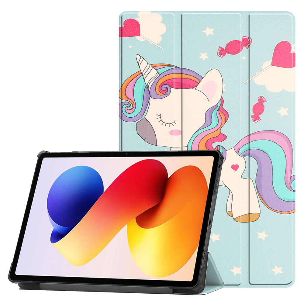 Futrola za Xiaomi Redmi Pad 2 Pro, Techsuit, FoldPro Unicorn, Višebojna