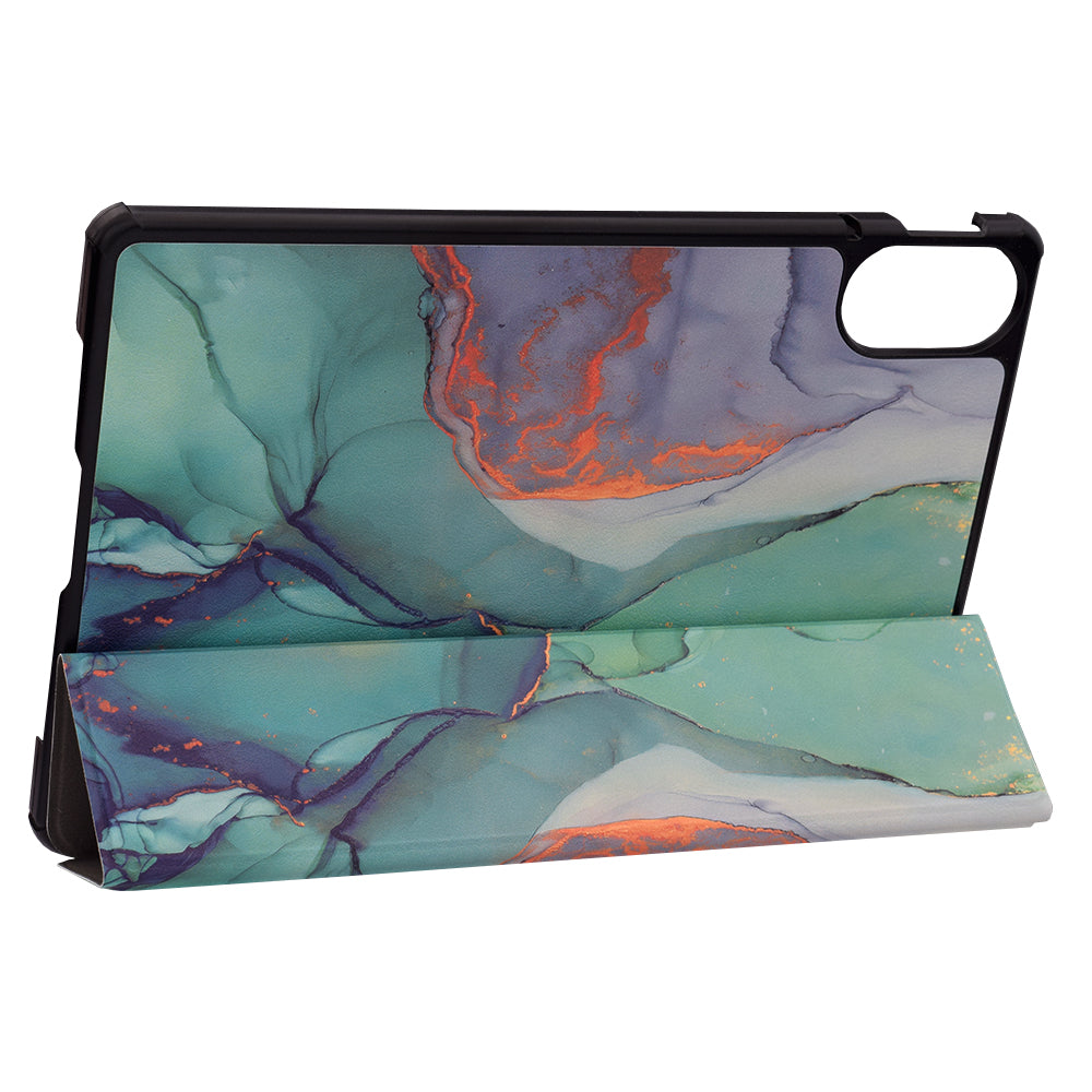Futrola za Xiaomi Redmi Pad 2, Techsuit, FoldPro Green Time, Multicolor