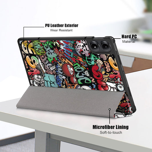 Futrola za Xiaomi Redmi Pad Pro / Pad / Pad Pro 5G, Techsuit, FoldPro Urban Vibe, Multicolor