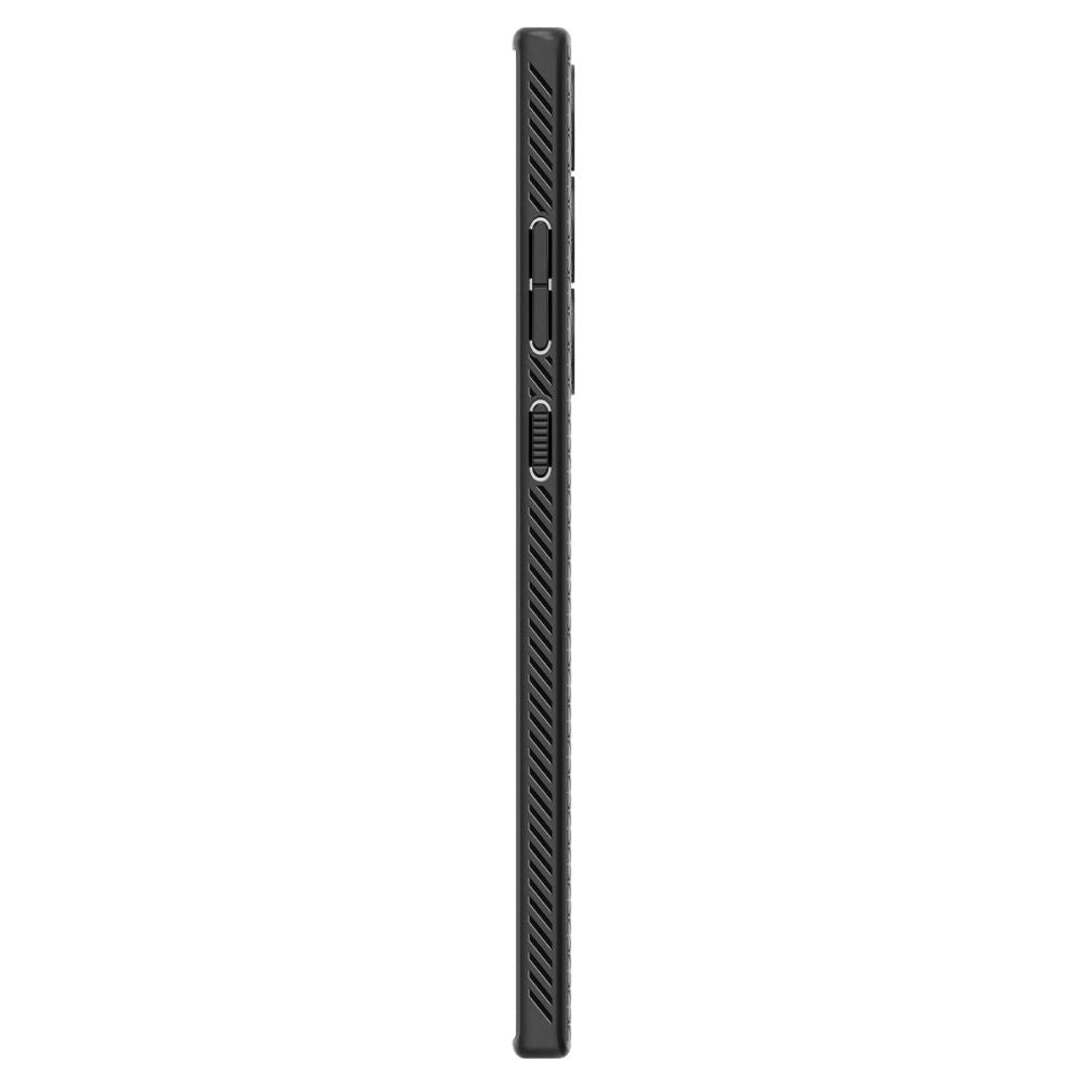 Futrola za Samsung Galaxy S23 Ultra S918, Spigen, Liquid Air, Mat Crna ACS05614