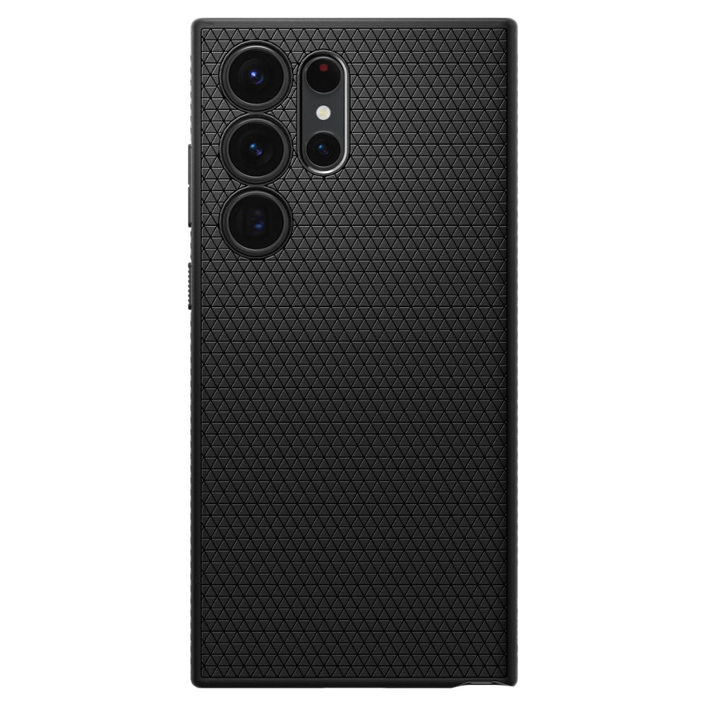 Futrola za Samsung Galaxy S23 Ultra S918, Spigen, Liquid Air, Mat Crna ACS05614