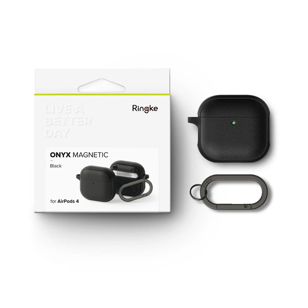 Ringke Onyx Magnetic futrola za Apple AirPods 4, Siva