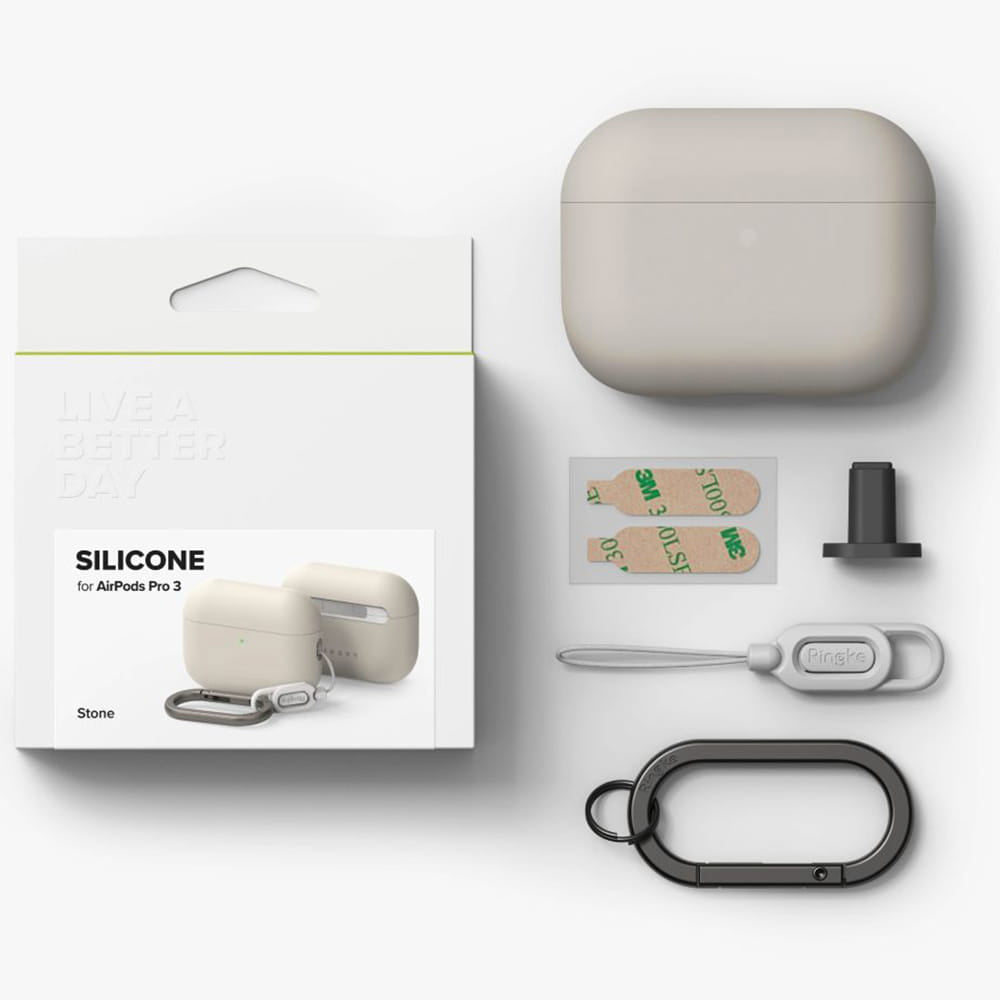 Futrola Ringke za Apple AirPods Pro 3, Krem