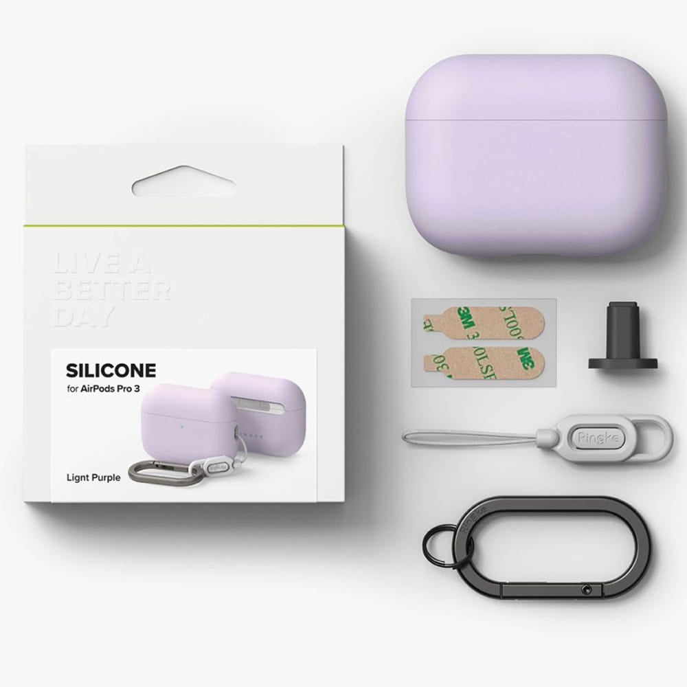 Futrola Ringke za Apple AirPods Pro 3, Svetlo Ljubičasta