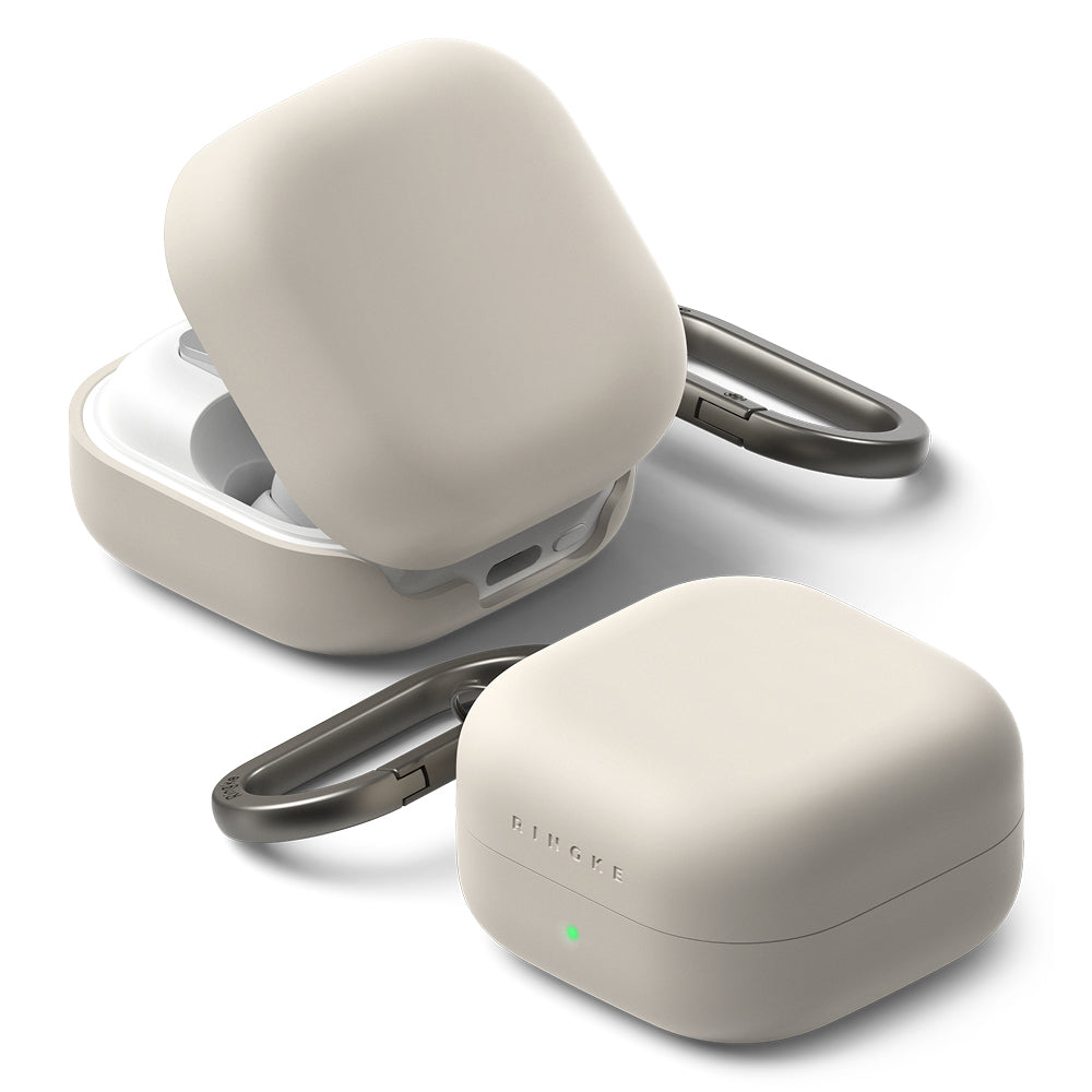 Futrola Ringke za Samsung Galaxy Buds4 / Buds4 Pro, Krem