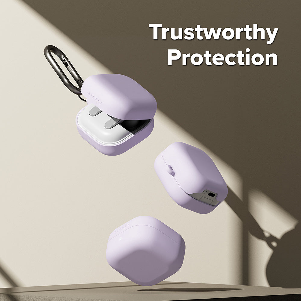 Futrola Ringke za Samsung Galaxy Buds4 / Buds4 Pro, Svetlo Ljubičasta