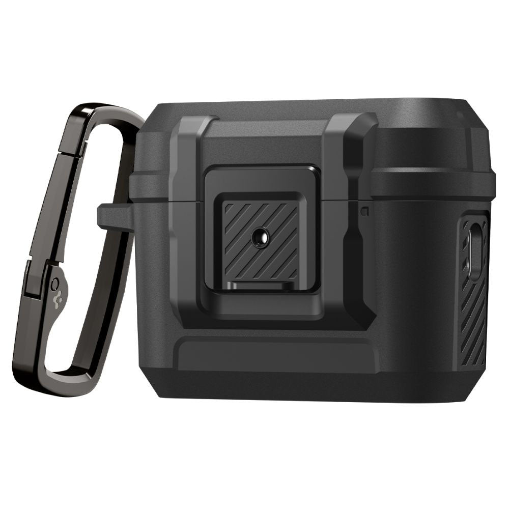 Futrola Spigen Lock Fit za Apple AirPods Pro 3, Crna Mat ACS09825