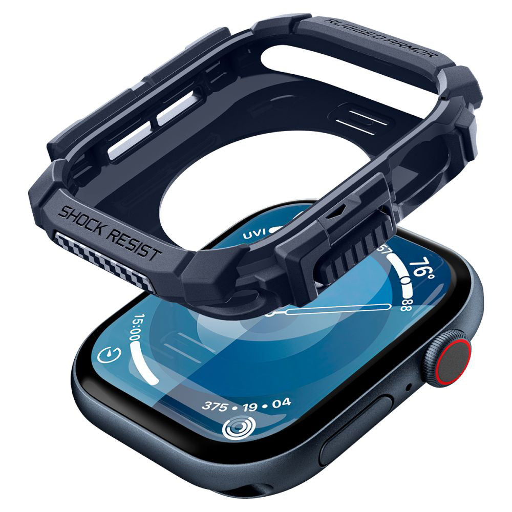 Futrola Spigen Rugged Armor za Apple Watch Series 10 / 11 46mm, Mornarsko plava ACS08599