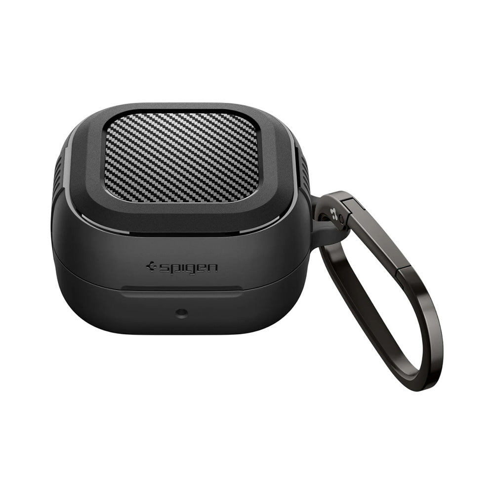 Futrola Spigen Rugged Armor za Samsung Galaxy Buds4 / Buds4 Pro, Crna Mat ACS11200