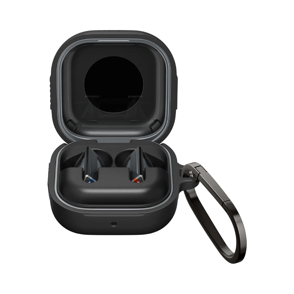 Futrola Spigen Rugged Armor za Samsung Galaxy Buds4 / Buds4 Pro, Crna Mat ACS11200