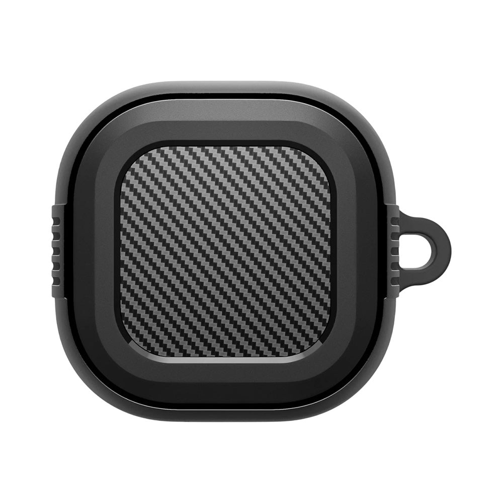 Futrola Spigen Rugged Armor za Samsung Galaxy Buds4 / Buds4 Pro, Crna Mat ACS11200