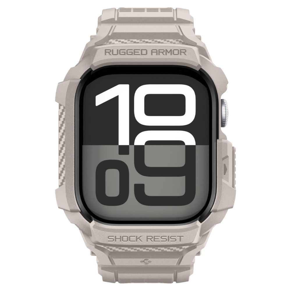 Futrola Spigen Rugged Armor Pro V2 za Apple Watch Series 10 / 11 42mm, Bež