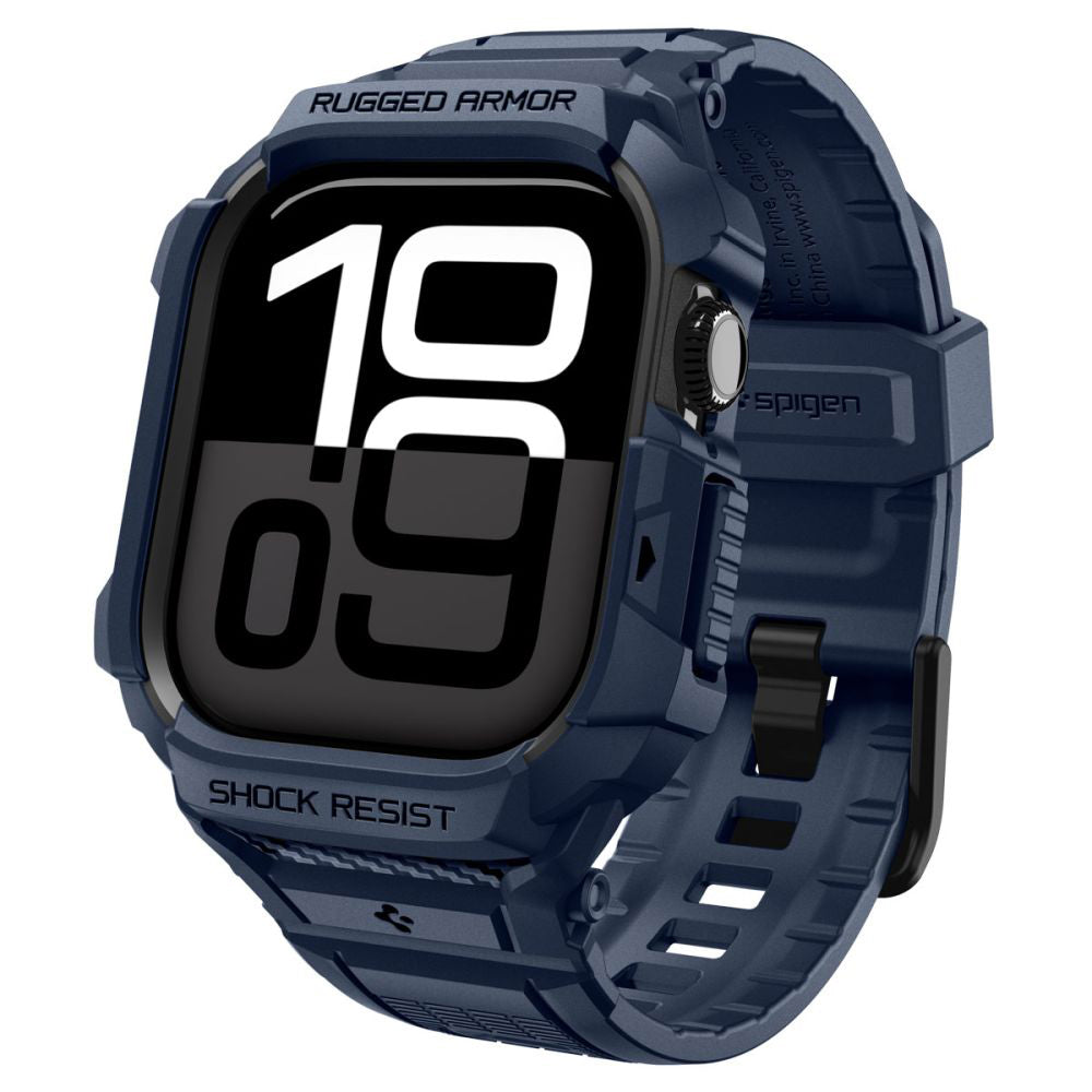 Futrola Spigen Rugged Armor Pro V2 za Apple Watch Series 10 / 11 42mm, Mornarsko plava ACS10495