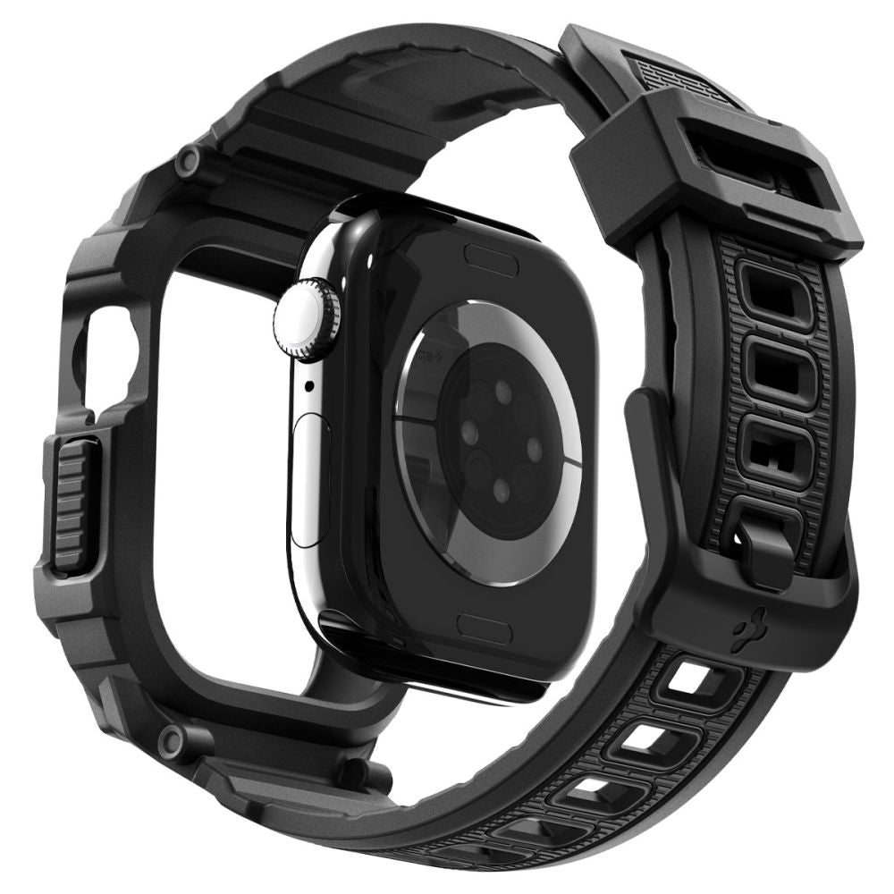 Futrola Spigen Rugged Armor Pro V2 za Apple Watch Series 10 / 11 42mm, Mat Crna ACS10494