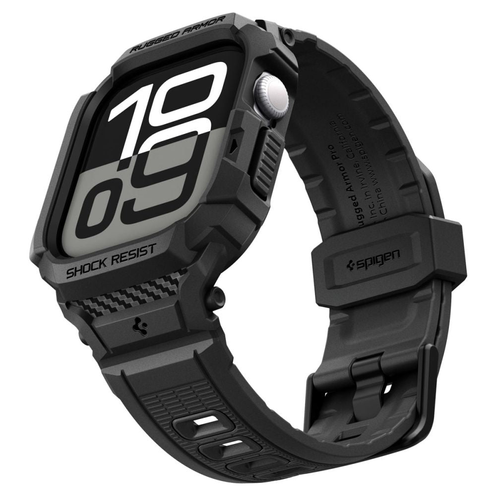 Futrola Spigen Rugged Armor Pro V2 za Apple Watch Series 10 / 11 42mm, Mat Crna ACS10494
