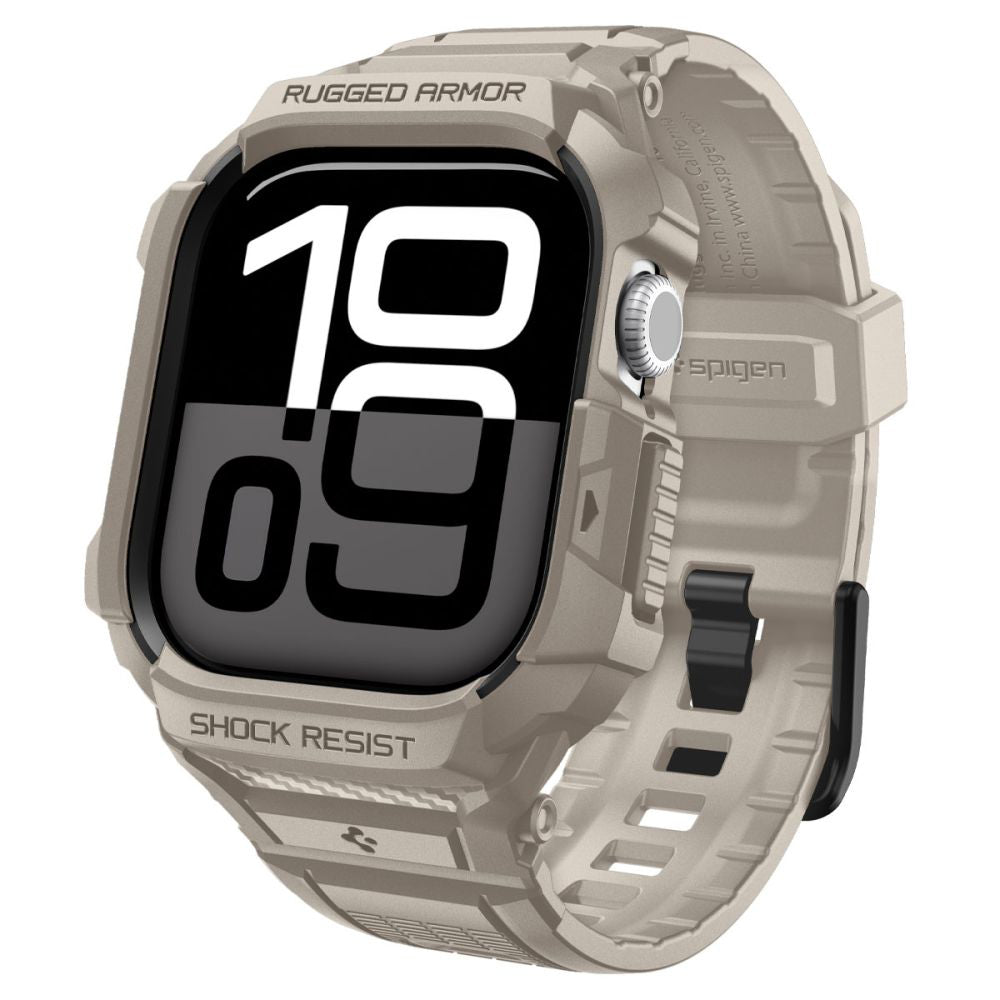 Futrola Spigen Rugged Armor Pro V2 za Apple Watch Series 10 / 11 46mm, Bež ACS10506