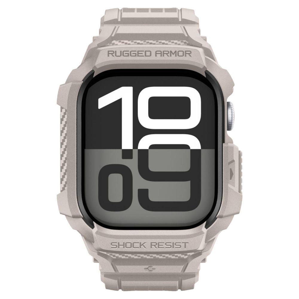 Futrola Spigen Rugged Armor Pro V2 za Apple Watch Series 10 / 11 46mm, Bež ACS10506