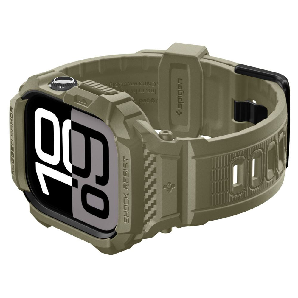 Futrola Spigen Rugged Armor Pro V2 za Apple Watch Series 10 / 11 46mm, Kaki