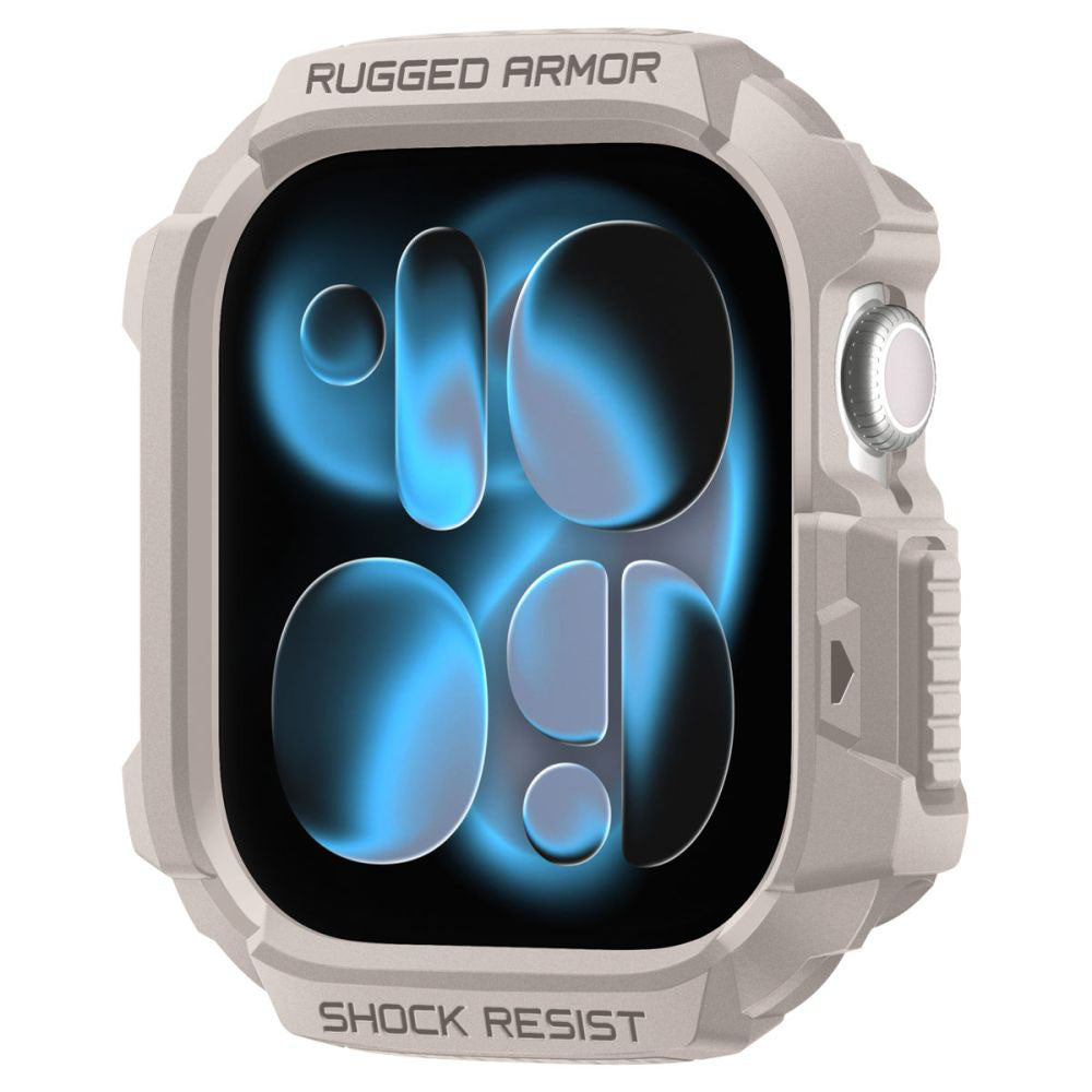 Futrola Spigen Rugged Armor V2 za Apple Watch Series 10 / 11 42mm, Bež ACS10493