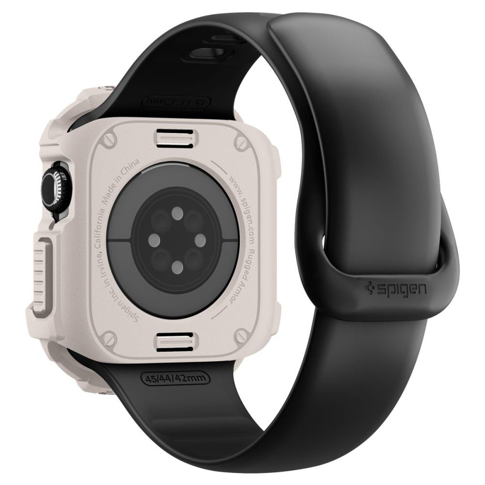 Futrola Spigen Rugged Armor V2 za Apple Watch Series 10 / 11 42mm, Bež ACS10493