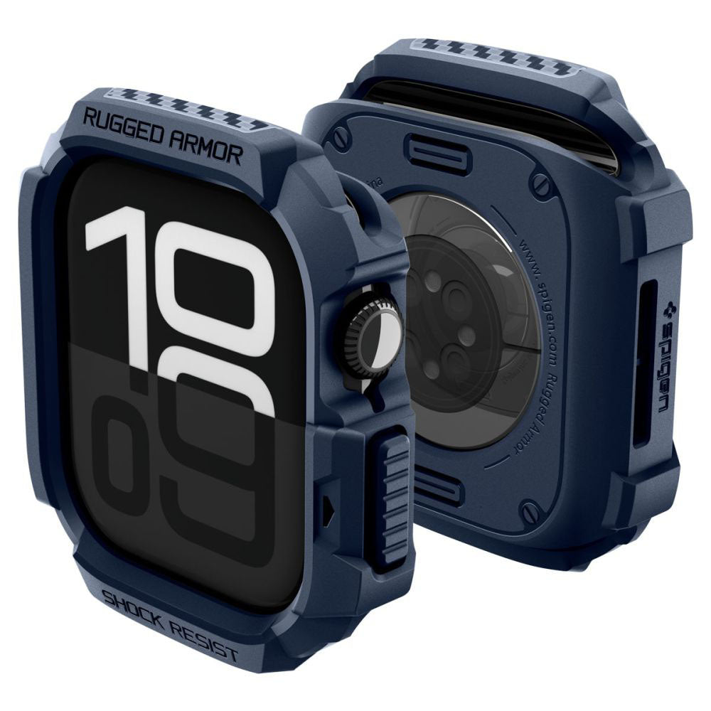 Futrola Spigen Rugged Armor V2 za Apple Watch Series 10 / 11 42mm, Mornarsko plava ACS10492
