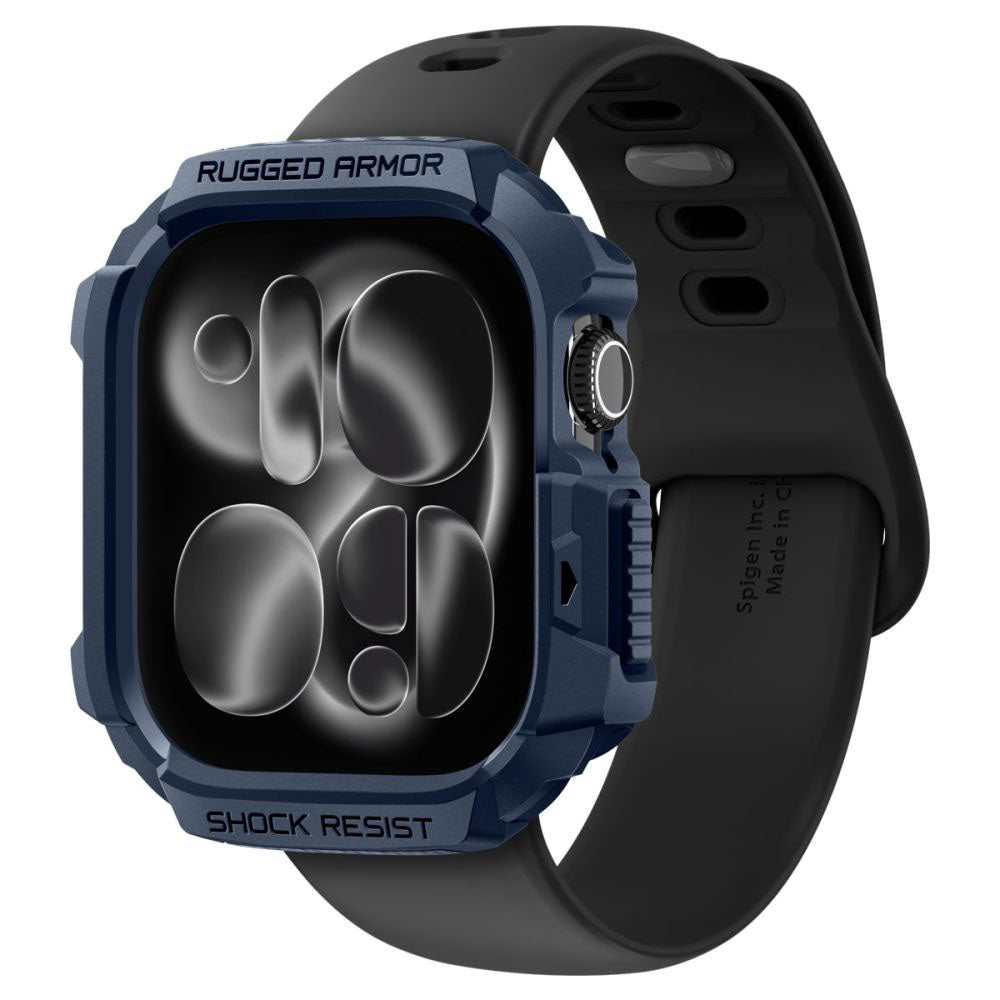 Futrola Spigen Rugged Armor V2 za Apple Watch Series 10 / 11 42mm, Mornarsko plava ACS10492