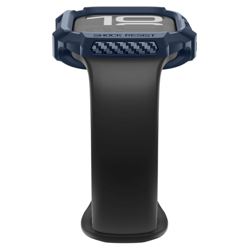 Futrola Spigen Rugged Armor V2 za Apple Watch Series 10 / 11 42mm, Mornarsko plava ACS10492