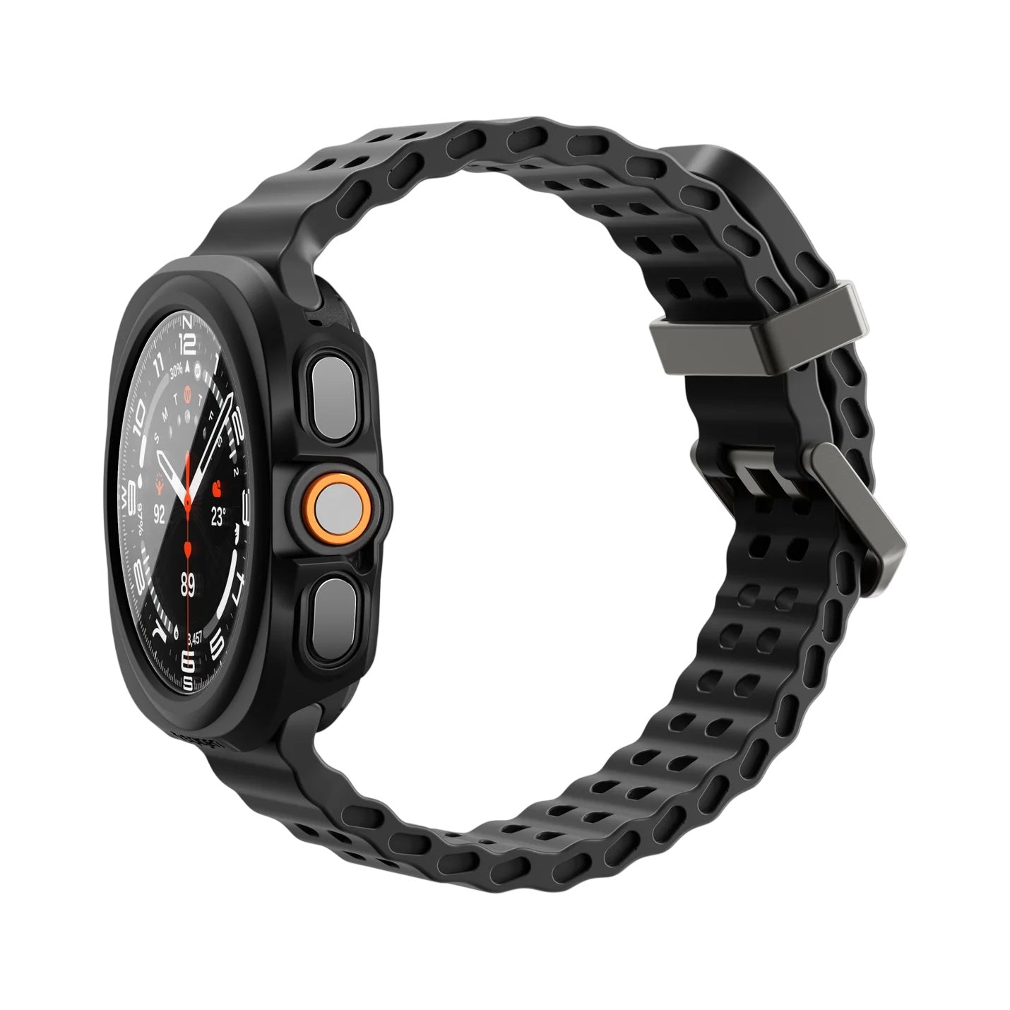 Futrola Spigen Thin Fit 360 za Samsung Galaxy Watch Ultra2, Crna ACS11609