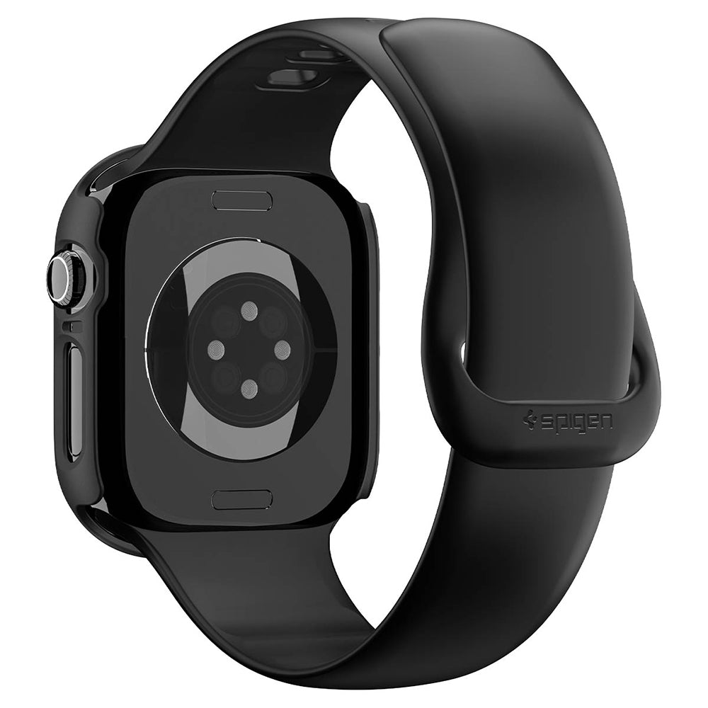 Futrola Spigen Thin Fit za Apple Watch 12 42mm, Crna ACS11880