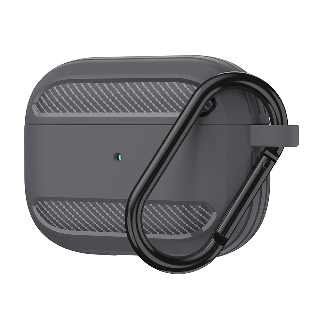 Futrola Techsuit Carbon za Apple AirPods 3, Siva