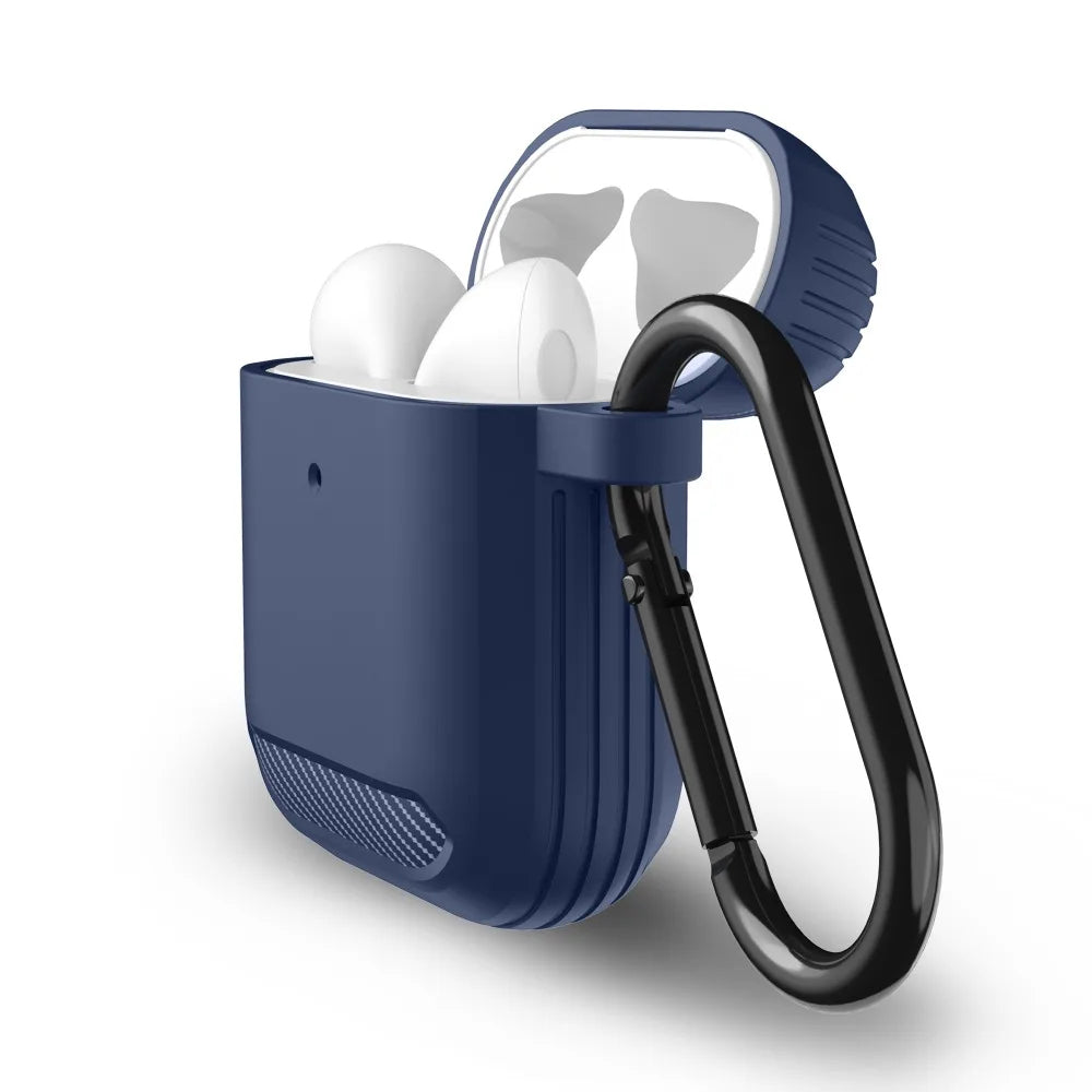 Futrola Techsuit Carbon za Apple AirPods Gen 2 / Gen 1, Roze
