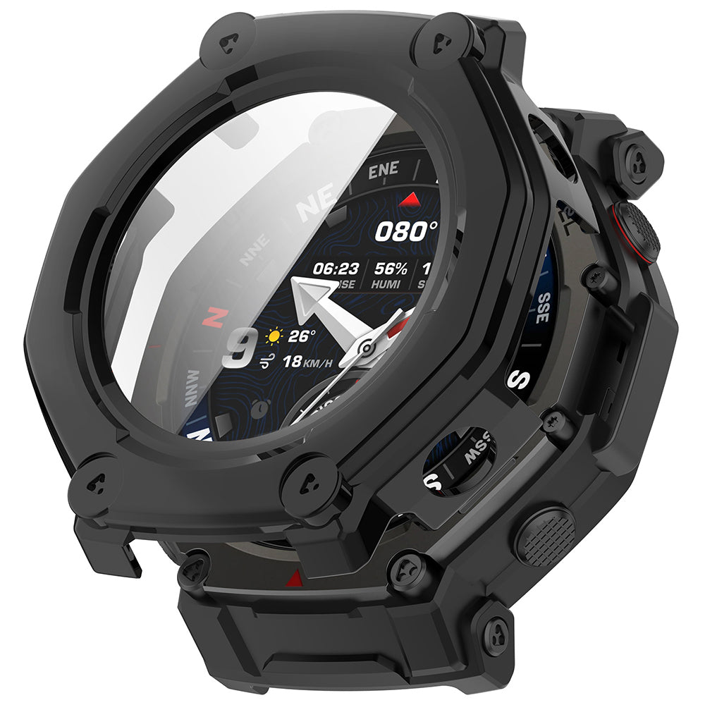 Futrola Techsuit Defense360 Pro za Amazfit T-Rex 3 Pro 48mm, Crna
