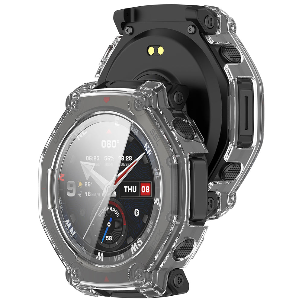 Futrola Techsuit Defense360 Pro za Amazfit T-Rex 3 Pro 48mm, Providna