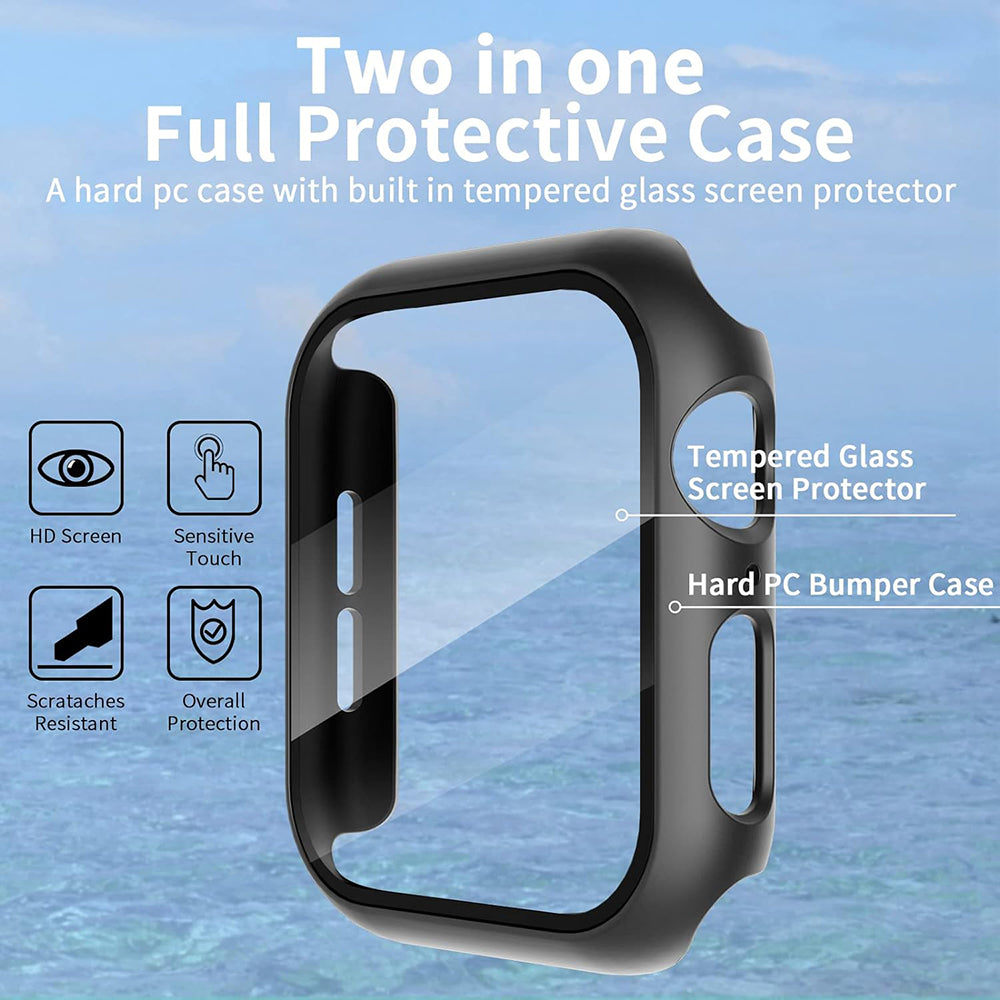 Futrola Techsuit Defense360 Pro za Apple Watch 40mm Series, Crna