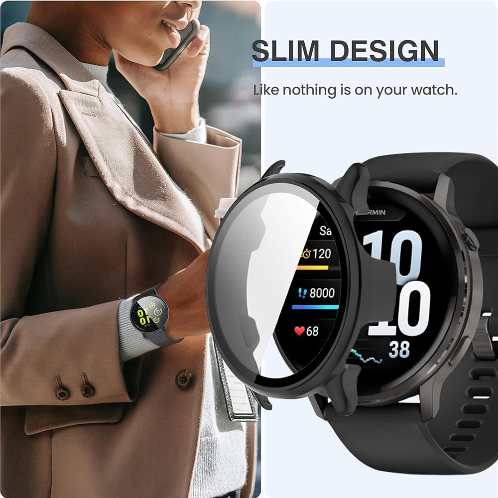 Futrola Techsuit Defense360 Pro za Garmin Venu 4 45mm, Crna