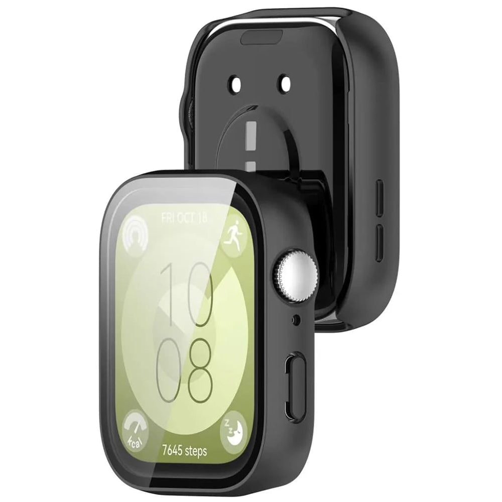 Futrola Techsuit Defense360 Pro za Huawei Watch Fit 3, Crna