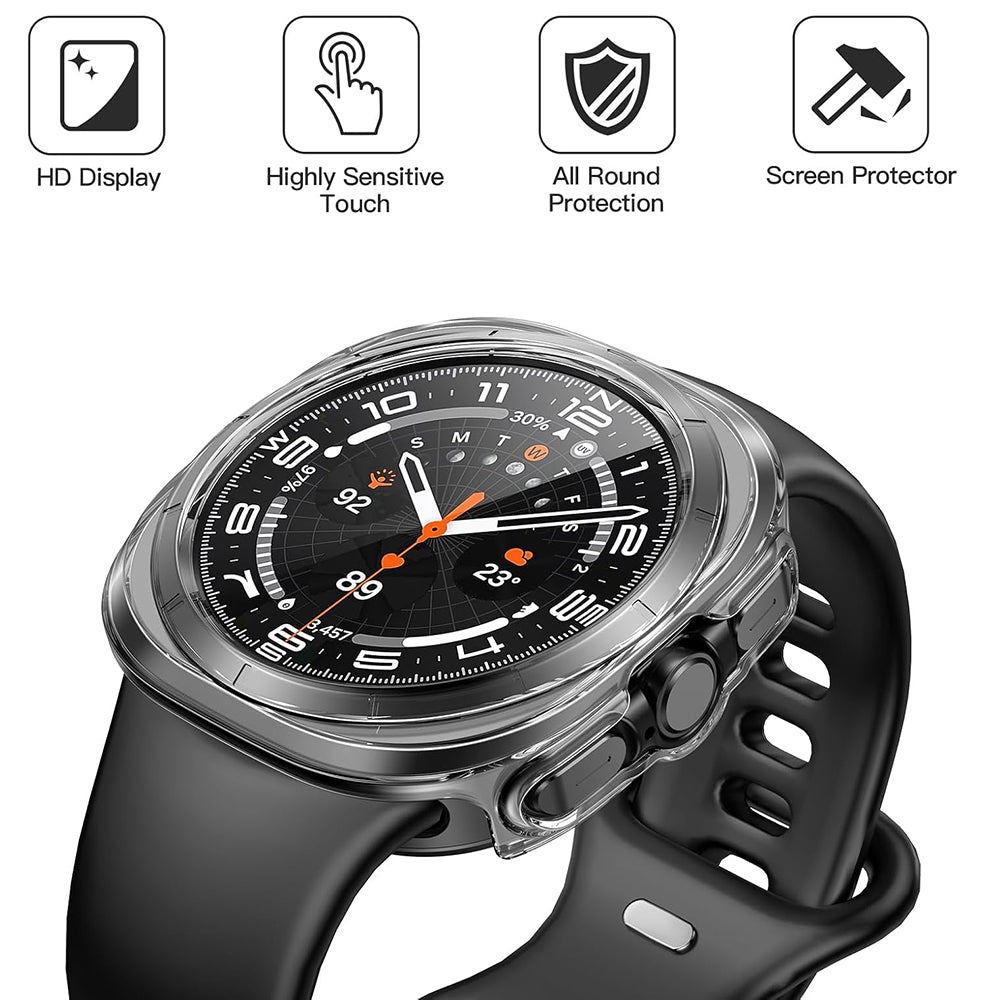 Techsuit Defense360 Pro futrola za Samsung Galaxy Watch Ultra, Providna