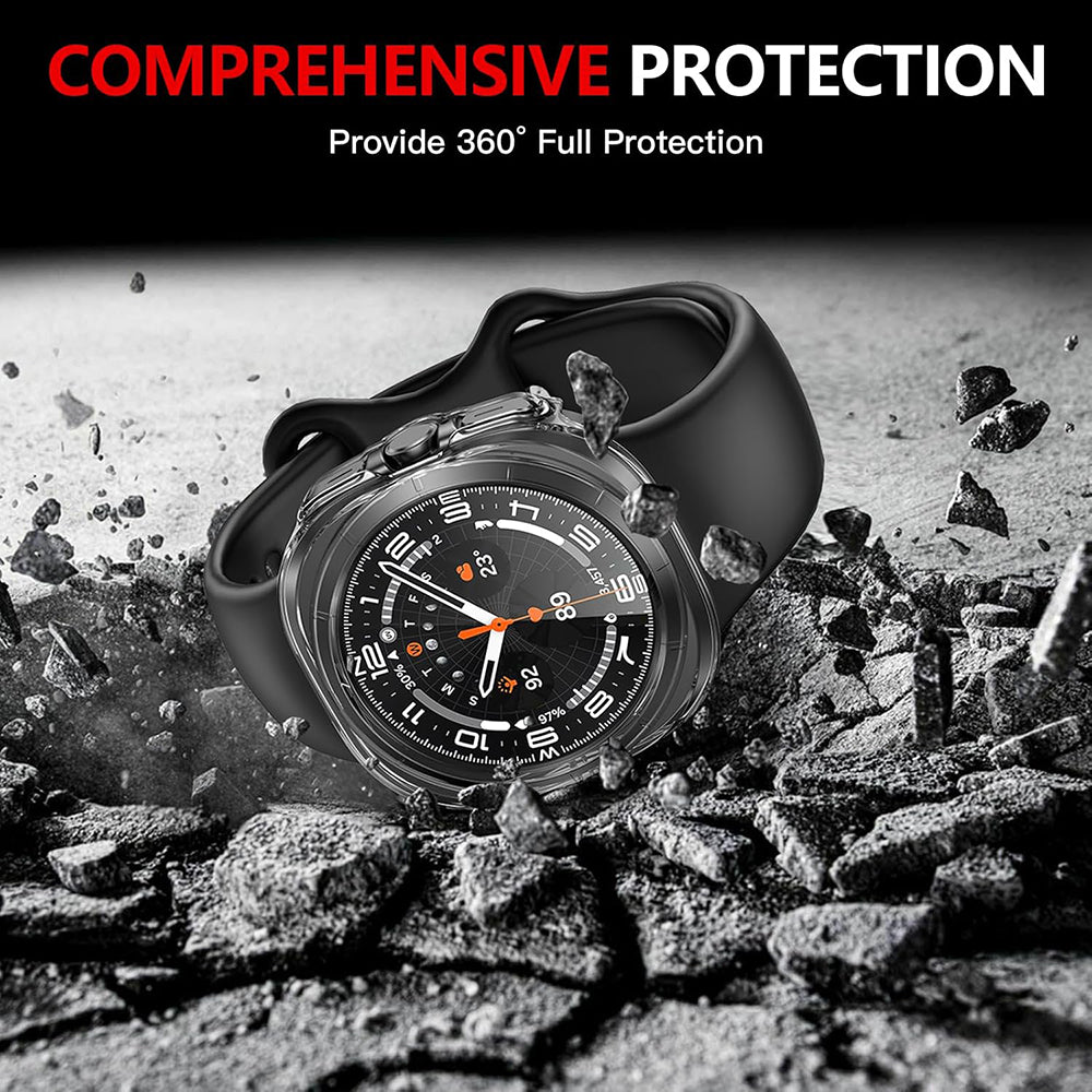 Techsuit Defense360 Pro futrola za Samsung Galaxy Watch Ultra, Providna