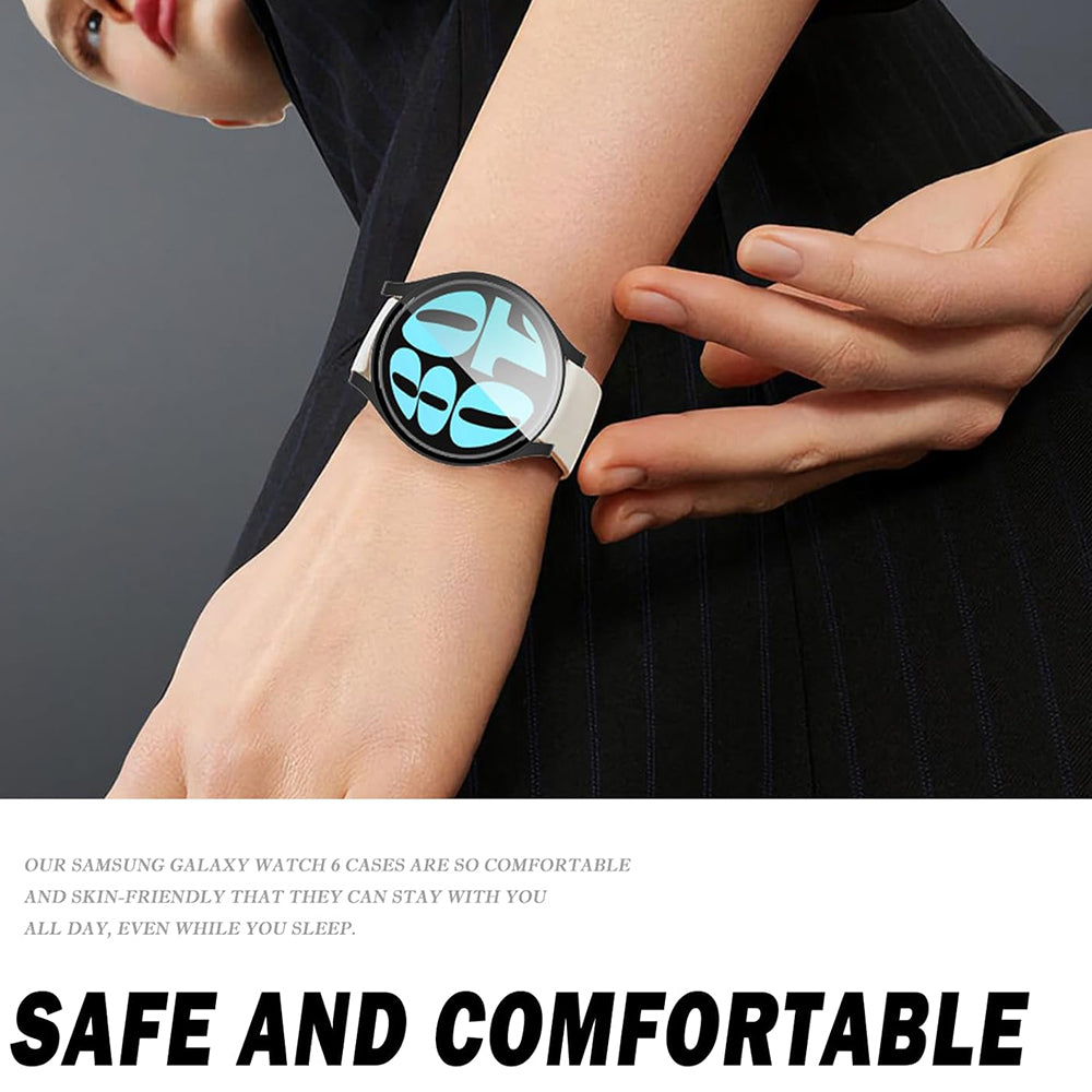 Futrola Techsuit Defense360 Pro za Samsung Galaxy Watch6 44mm, Crna