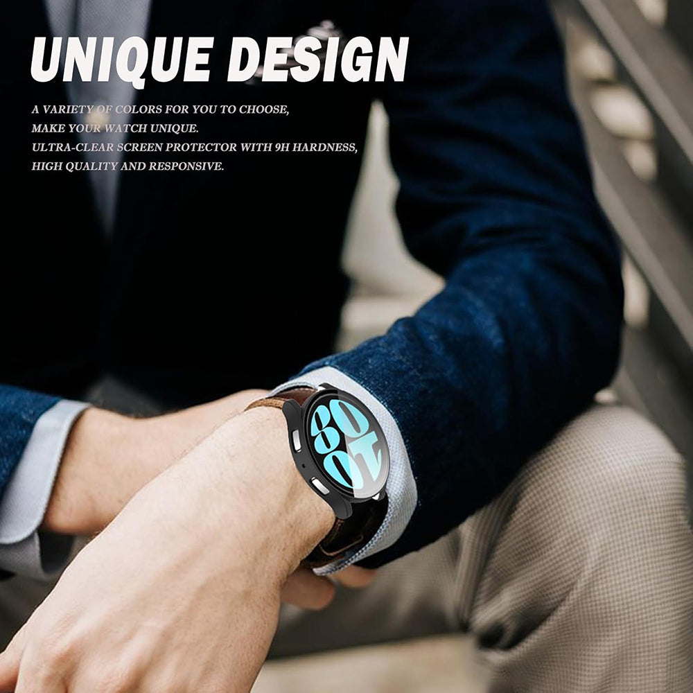 Futrola Techsuit Defense360 Pro za Samsung Galaxy Watch6 44mm, Crna