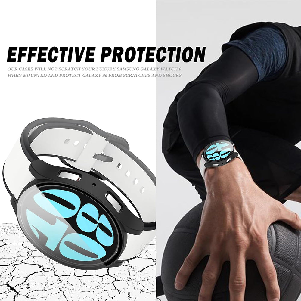 Futrola Techsuit Defense360 Pro za Samsung Galaxy Watch6 44mm, Crna