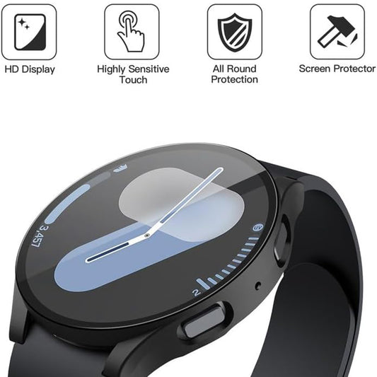 Futrola Techsuit Defense360 Pro za Samsung Galaxy Watch7 44mm, Crna