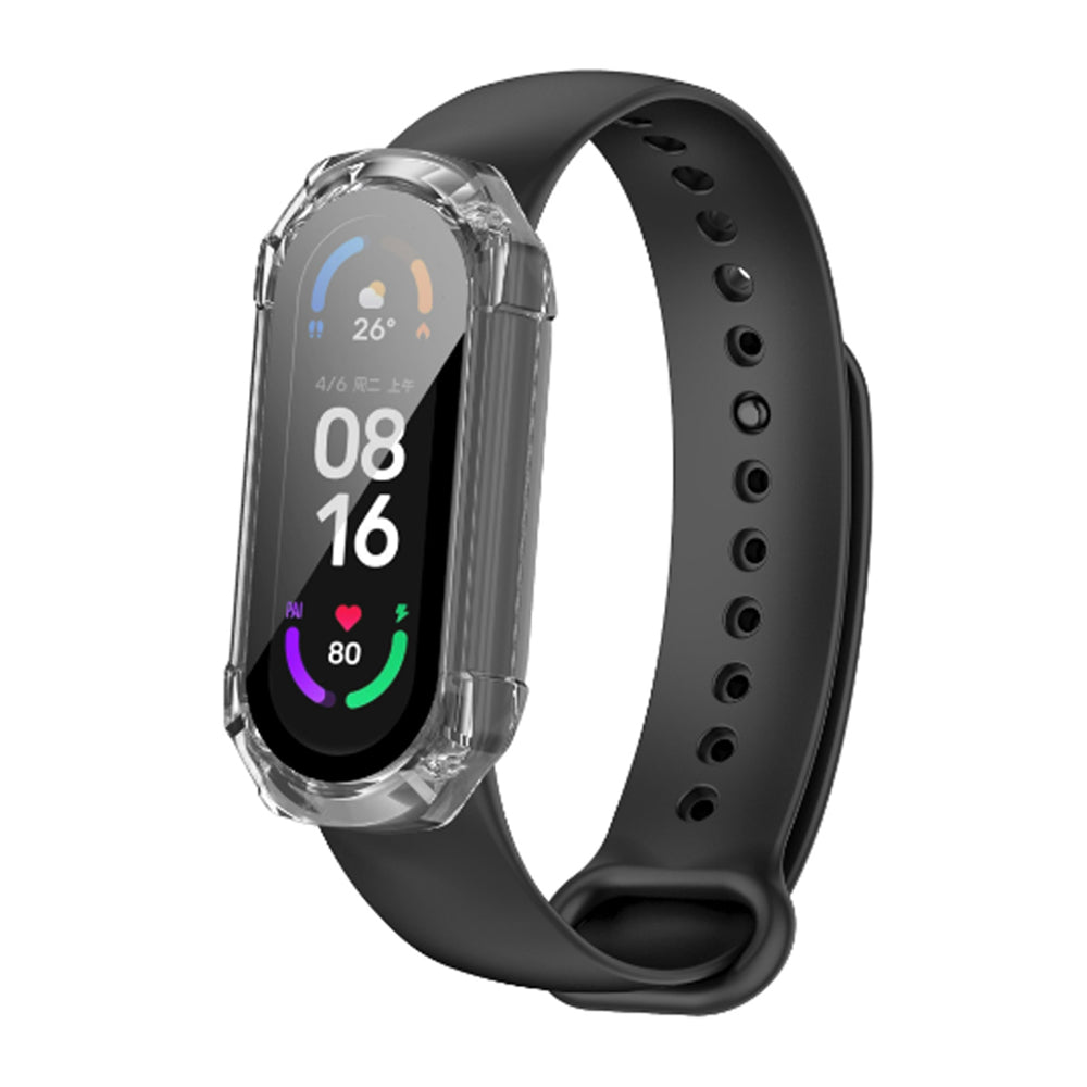Futrola Techsuit Defense360 Pro za Xiaomi Smart Band 6 / Band 5 / Band 4, Providna