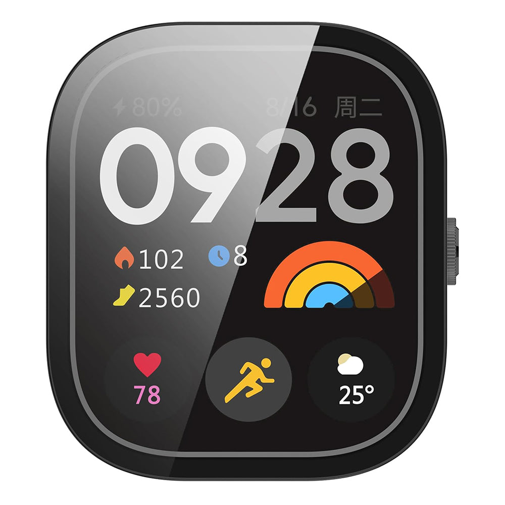 Futrola Techsuit Defense360 Pro za Xiaomi Redmi Watch 4, Crna