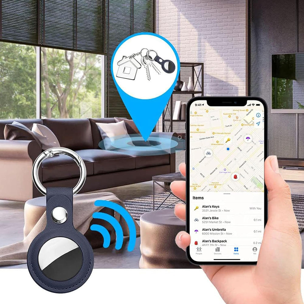 Futrola Techsuit SLH1 za Apple AirTag, Plava