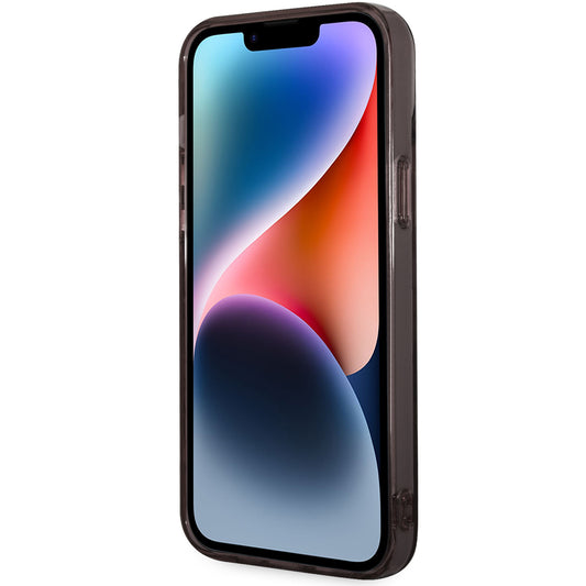 Futrola za Apple iPhone 14 Plus, Karl Lagerfeld, Gradient Karl & Choupette, Crna