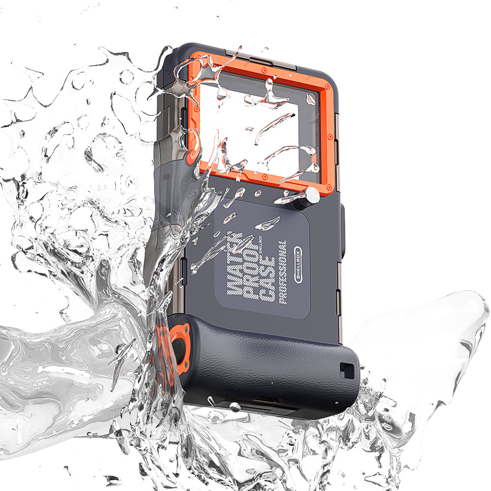Univerzalna Vodootporna Futrola za Telefon max. 6.8inch, ShellBox, Crna
