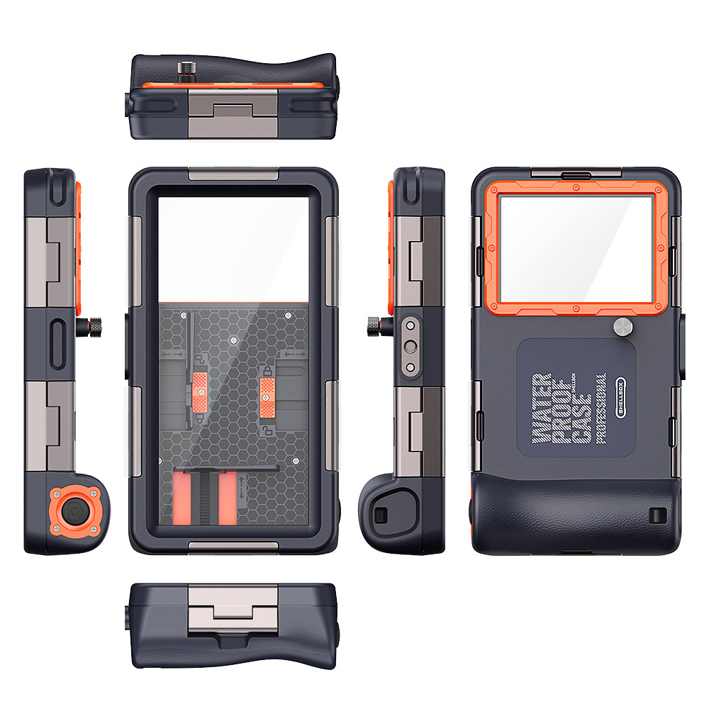 Univerzalna Vodootporna Futrola za Telefon max. 6.8inch, ShellBox, Crna