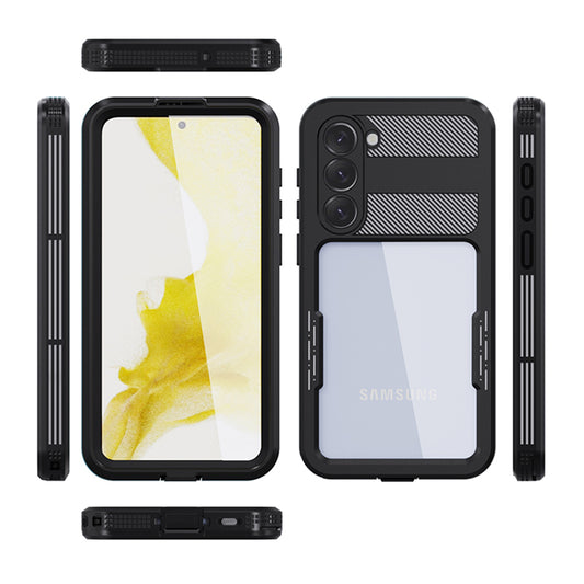 Vodootporna futrola za Samsung Galaxy S23+ S916, ShellBox, Crna