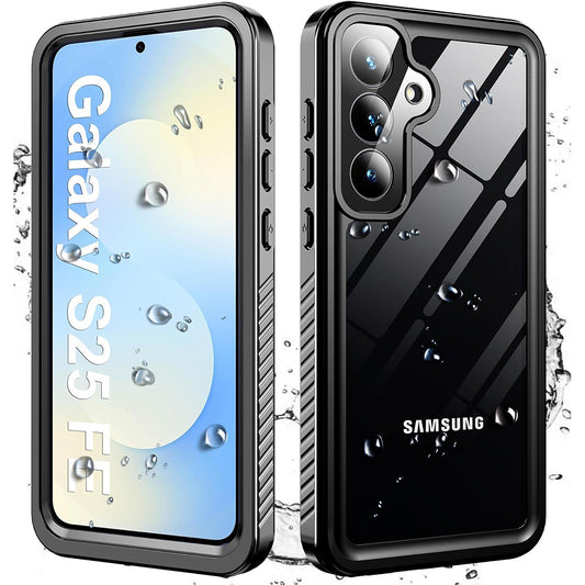 Futrola Waterproof za Samsung Galaxy S25 FE, ShellBox, Crna